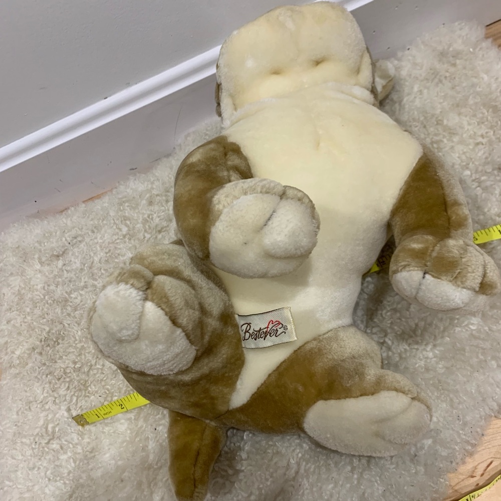 Bestever English Bulldog plush stuffed toy dog - Picture 8 of 8